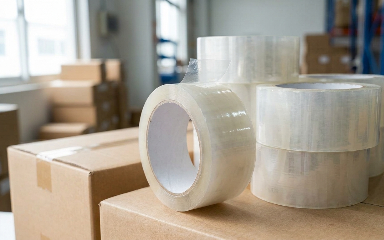 Plain Transparent BOPP Packaging Tape